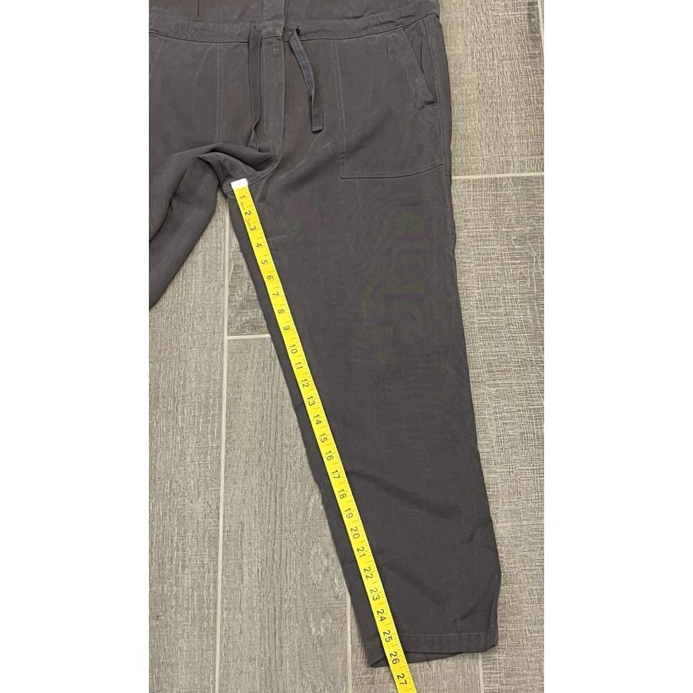 Sundance Women’s All Roads Jumpsuit Size P Small Gray 3/4 Sleeves Pockets - Picture 12 of 16